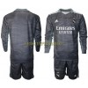 Original Trikotsatz Real Madrid Torwart Heimtrikot 2021-22 Langarm Für Kinder